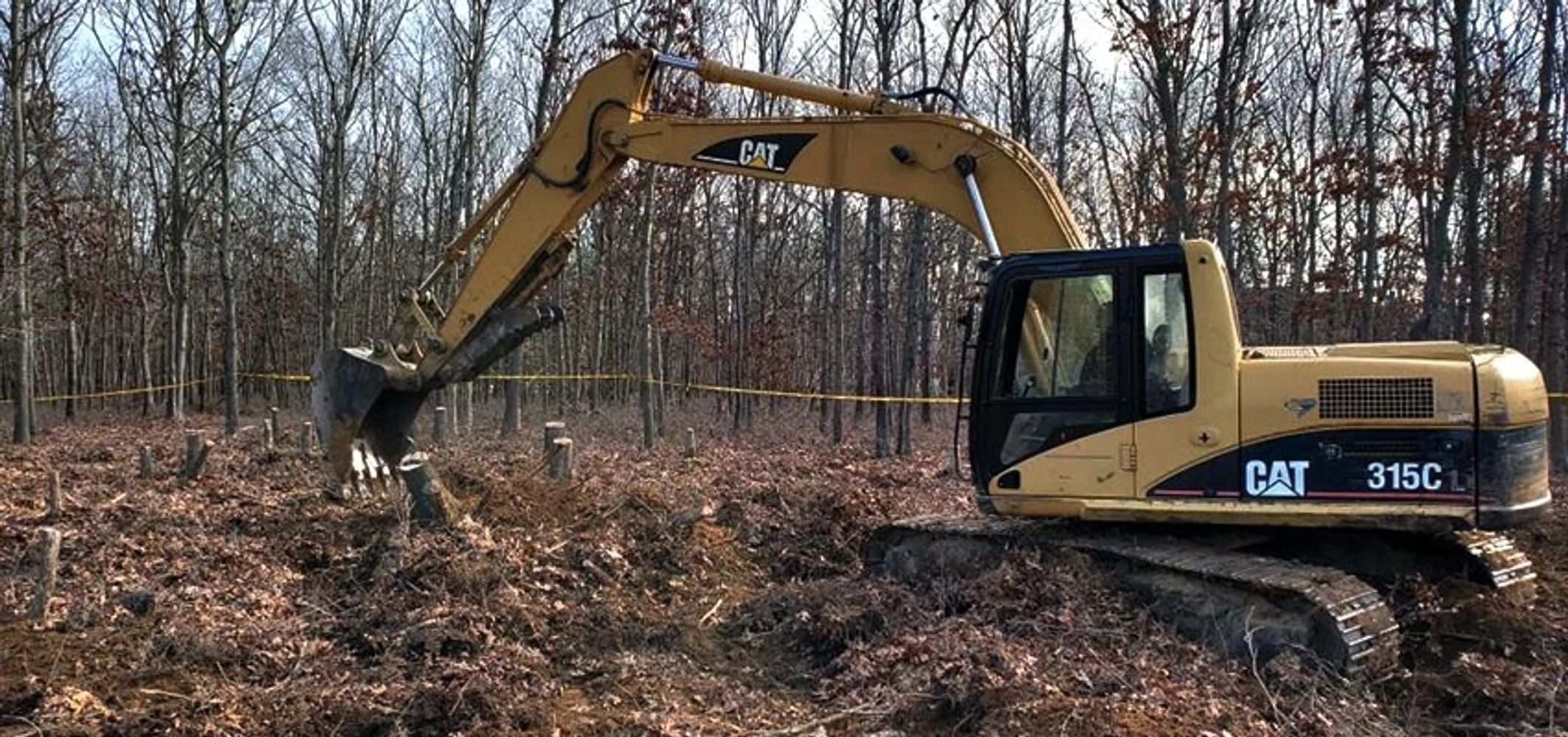 Our land clearing machinery