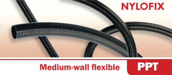 Nylofix PPT Series Medium-wall flexible conduit