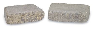 Two rectangular concrete blocks.