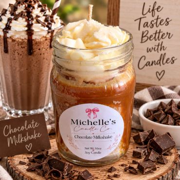 Michelle's Candle Co. milkshake