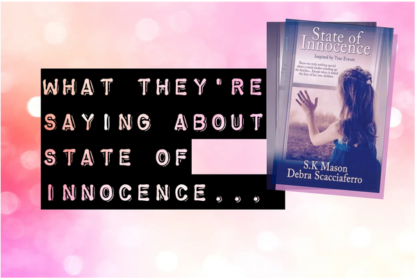 Four star reviews for State of Innocence on Amazon. 