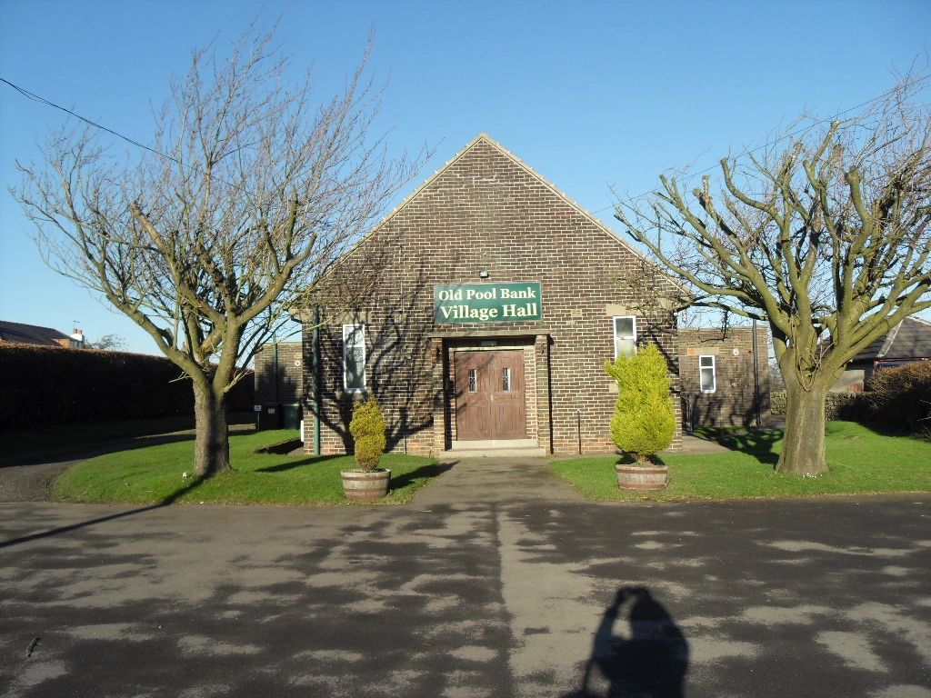 the village hall seen from the outside