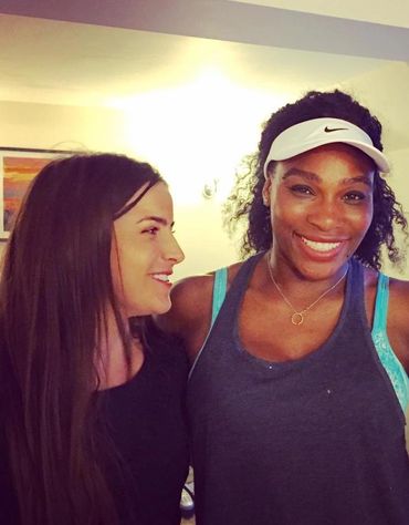 Vita Krafty and Serena Williams