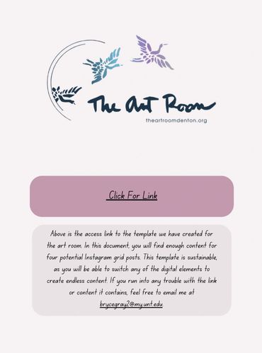 Group Project with/for The ART Room in Denton, Texas