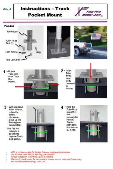Truck Pocket Mount