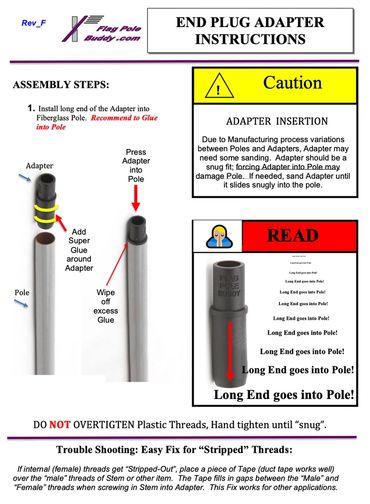 End Plug Adapter Instructions