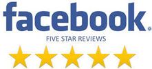 5 STAR REVIEWS ON FACEBOOK