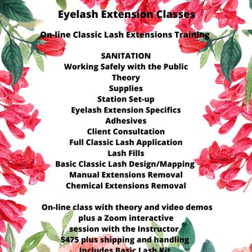 Classic Eyelash Extensions Training, Classic Lash Extensions Training, Lash Extensions Training