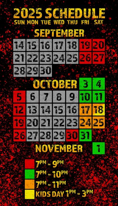 2025 Schedule