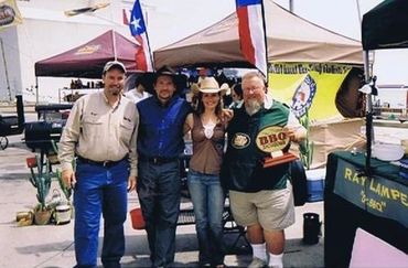 Horizon BBQ Smoker at a BBQ Cook-off.