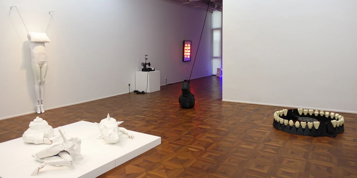 Installation shot of These Things We Do, courtesy of Richard Koh Fine Art