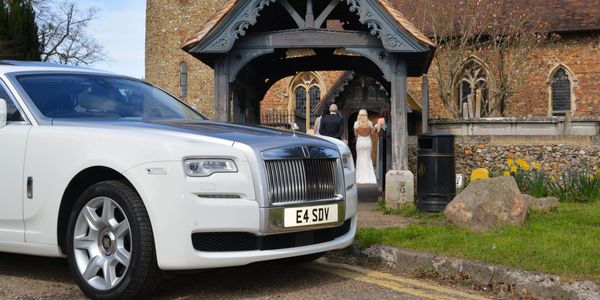 White Rolls Royce Ghost Series II For Hire