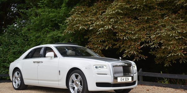 White Rolls Royce Ghost Series II For Hire