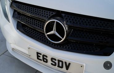 Mercedes Benz Vito For Hire in London
White 9 seater
grille