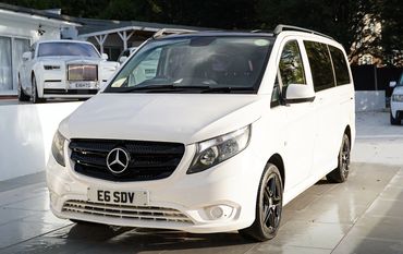 Mercedes Benz Vito For Hire in London
White 9 seater