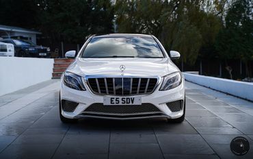 Mercedes S Class in pristine white
White Mercedes S Class for hire in London and surrounding
