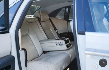 Rolls Royce Ghost 2 spacious cabin, providing a comfortable and luxurious ride.
