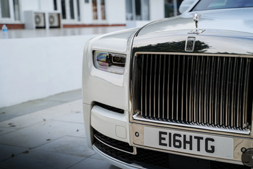 The Rolls Royce Phantom 8, a symbol of opulence and prestige.