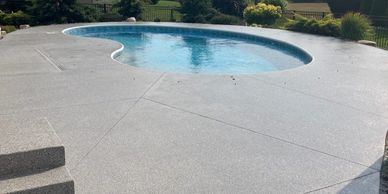 A new pool installed in Osceola.