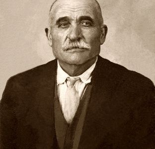 Photograph of Gigi Blin, the owner's grandpa from Italy