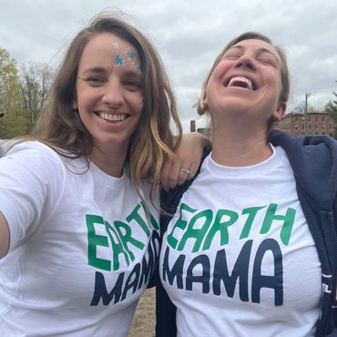 Earth Mama shirts for Annual Earth Day River Clean Up.