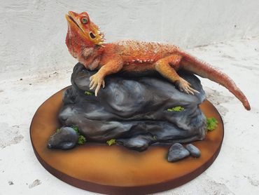 bearded dragon cake