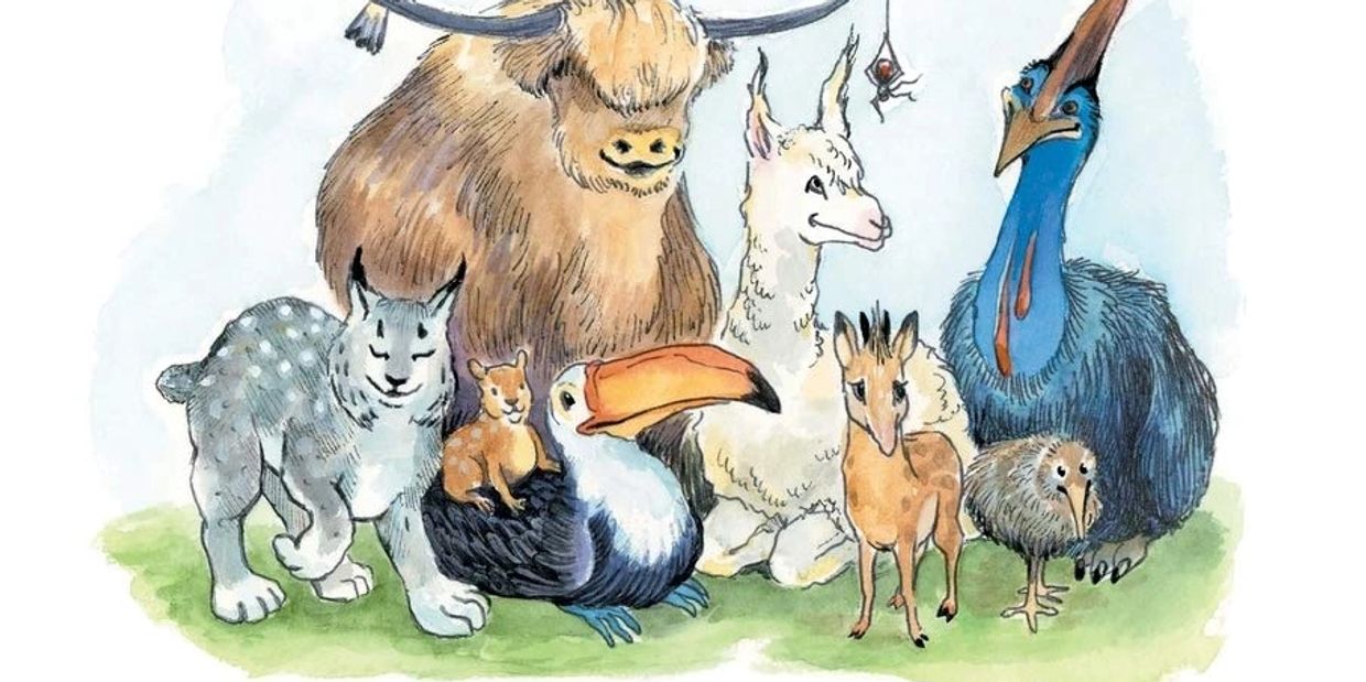 Cover of A Zoo Full of Rhymes