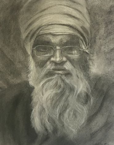  
“The Seer”
13.5 x 10.5
Charcoal on 140# watercolor paper matted to 16 x 20, ready to frame
SOLD