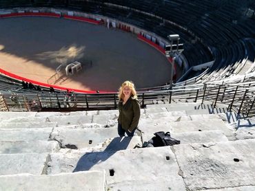 Cheryl in Nimes, France