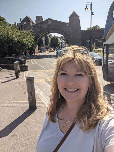 Cheryl S in England in 2022