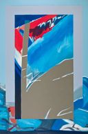 Abstract oil painting by Sue Boydston