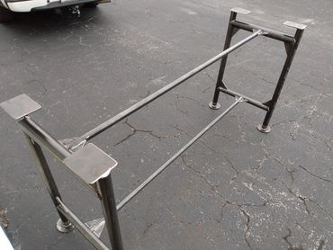 In the middle of fabricating bar table