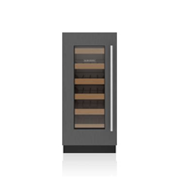 SubZero designer under counter wine refrigeration
