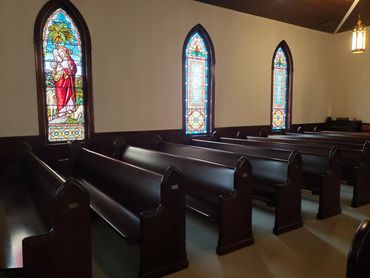 Beautiful sanctuary that sits 250 guest