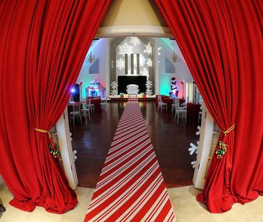 Custom Hand Painted Aisle Runner