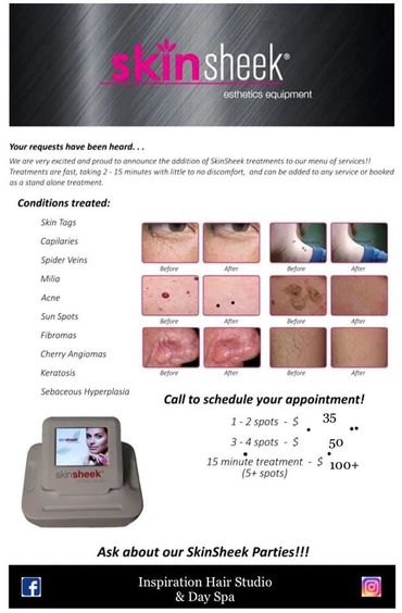 Age spot treatment ruby point treatment