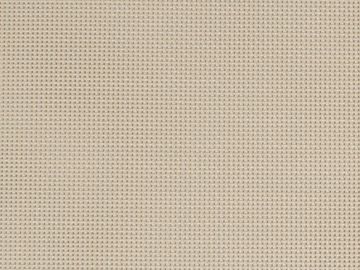 Close-up image of beige textured fabric with a woven pattern.