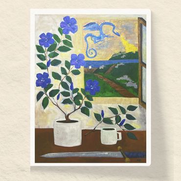 Jeremy Bonsol JBonsol Art sword dragon morning