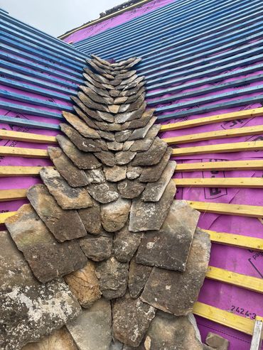 Swept valley Cotswold roofers