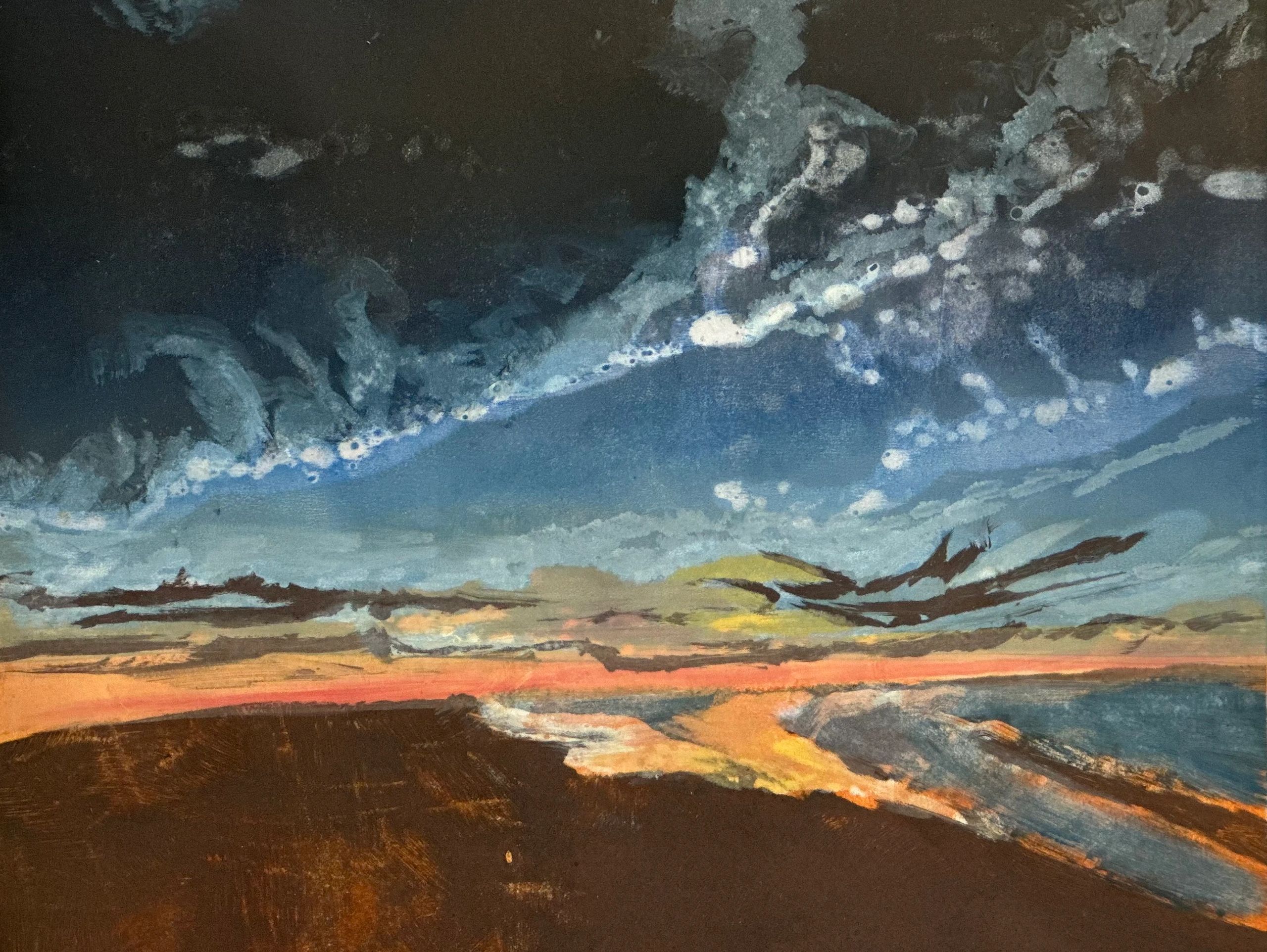 artwork of a dramatic sky