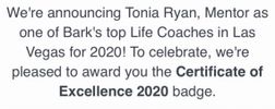 tonia ryan excellence award winner