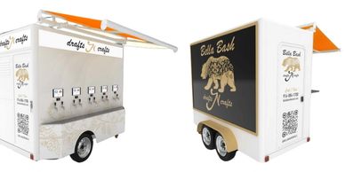 10 Tap Self-Pour Draft Trailer