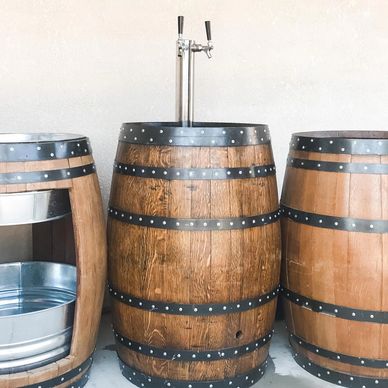 Draft Wine Barrel Set