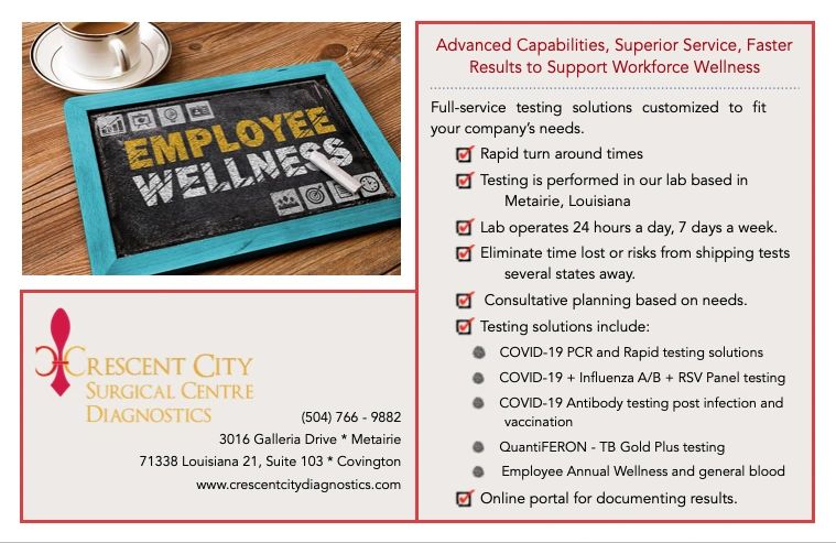 Employee wellness testing