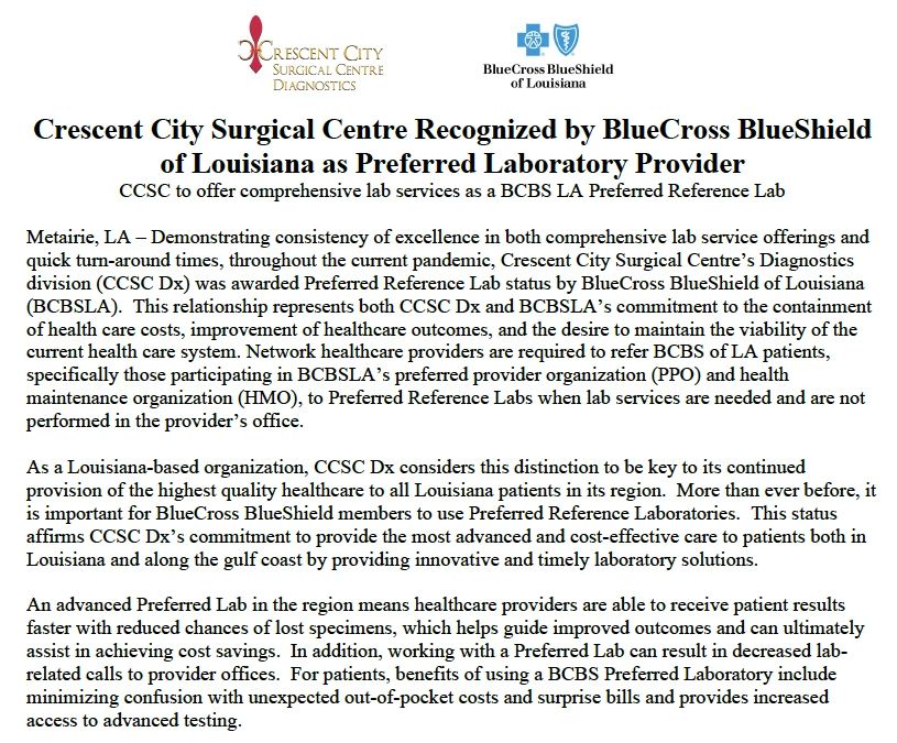 Louisiana BlueCross BlueShield