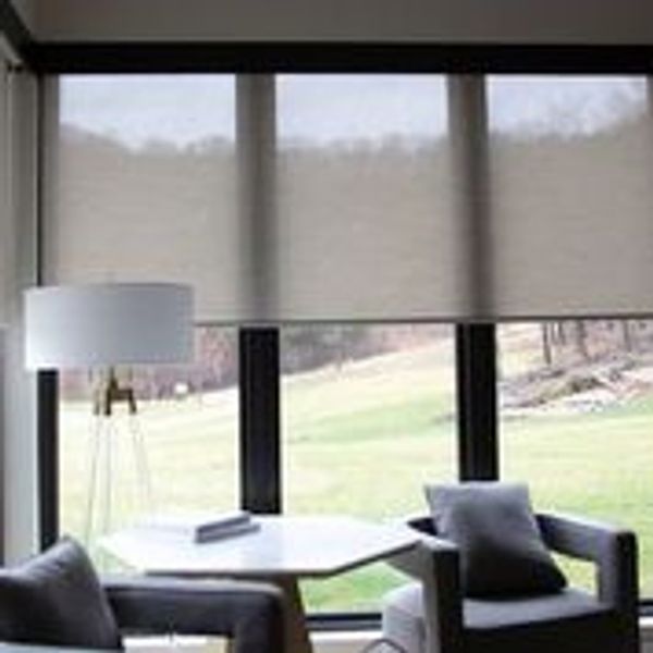 Indoor Power Shades.