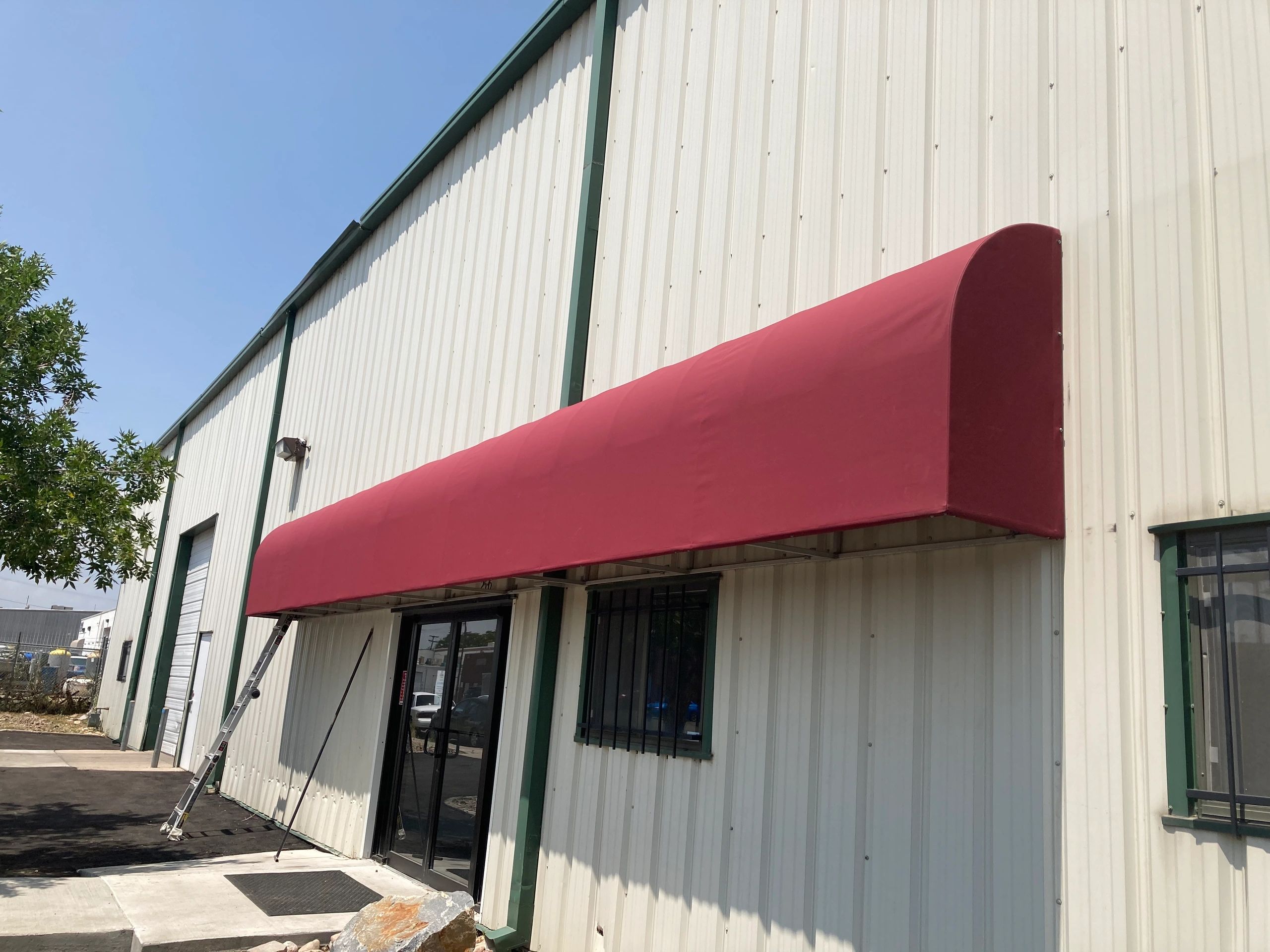 Industrial awning