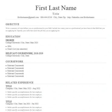On Point Resume 6