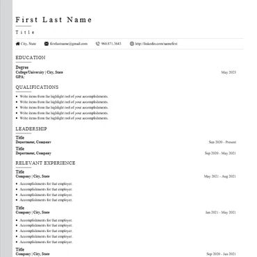 On Point Resume 4