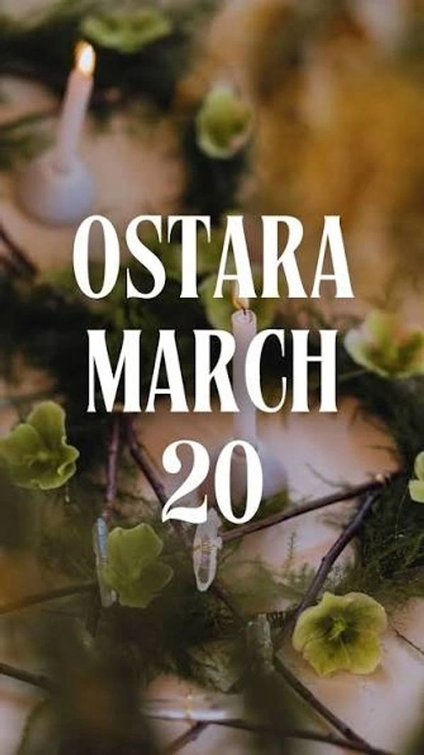 A celebration of Spring
March 20th at 7 pm